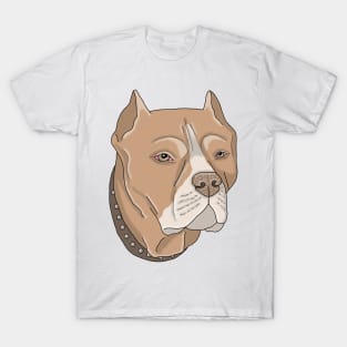 Red nose Pitbull T-Shirt